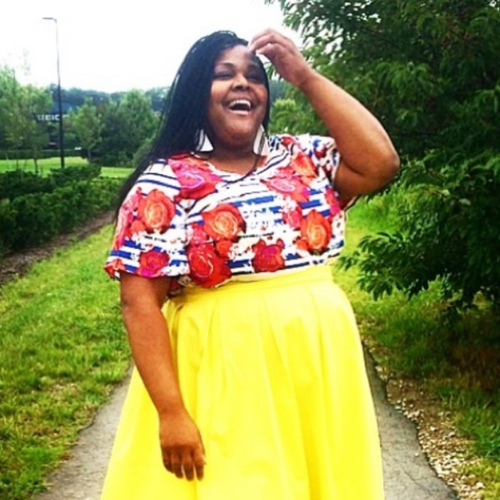 Eloquii floral crop top 22/24